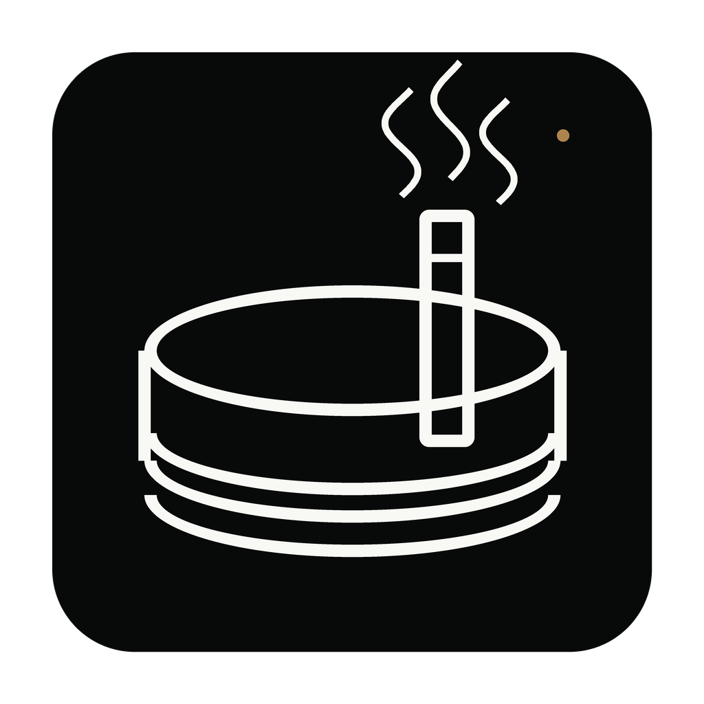 Backyard Nordic wood-fired soaking tub icon